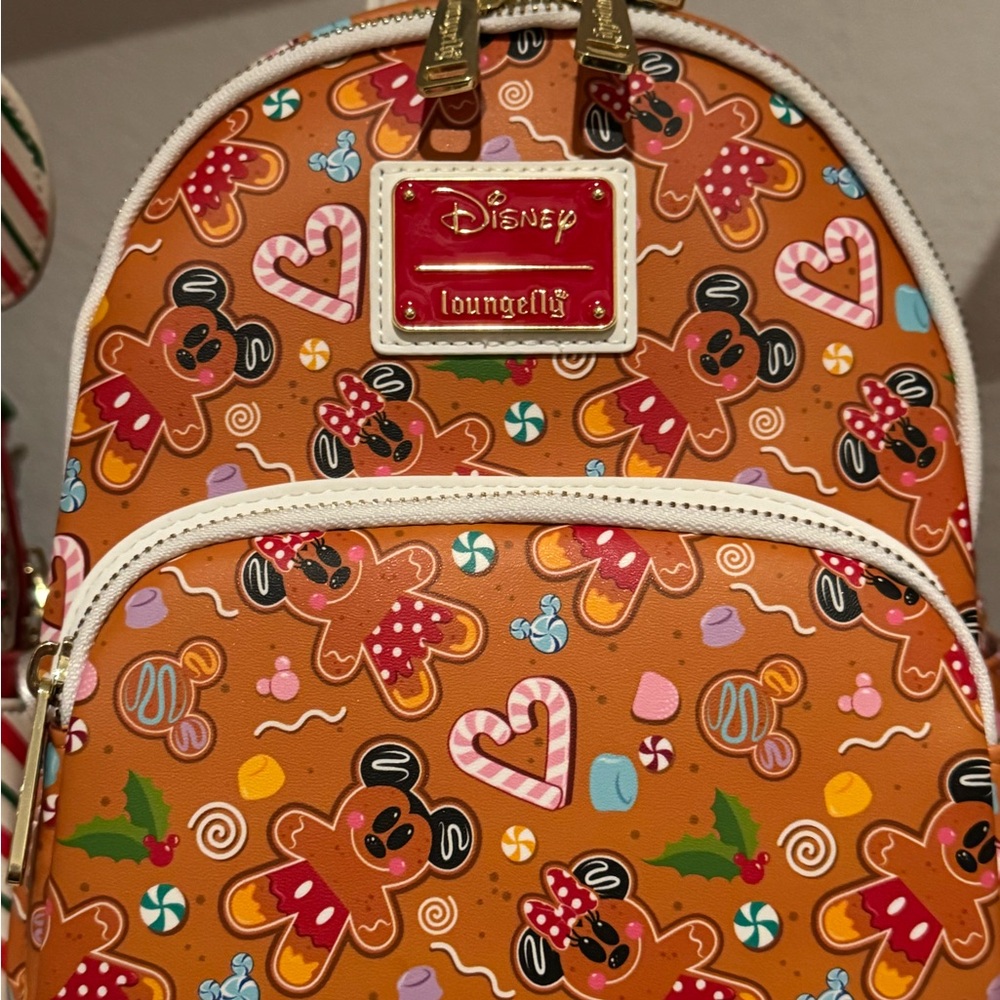 Loungefly Disney Gingerbread Candy Backpack